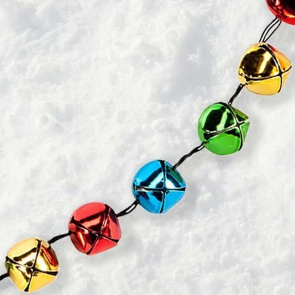 Jingle bell light up necklace - Picture 2 of 5